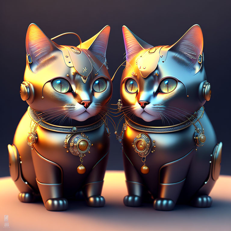 Robo Twin Cats