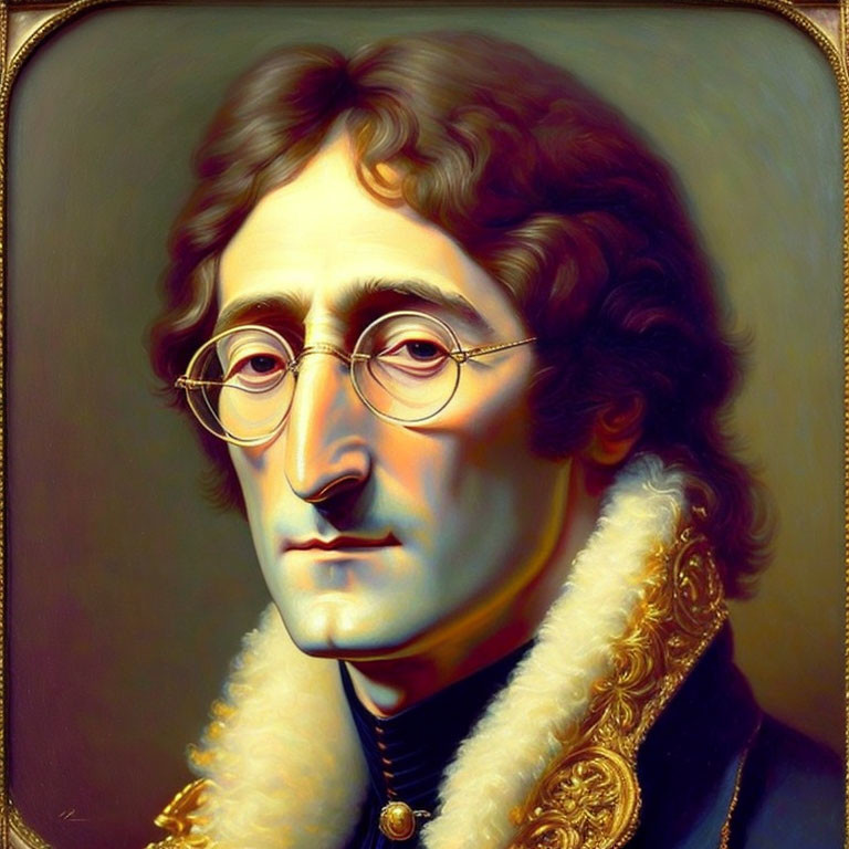 John Lennon Oil Painting