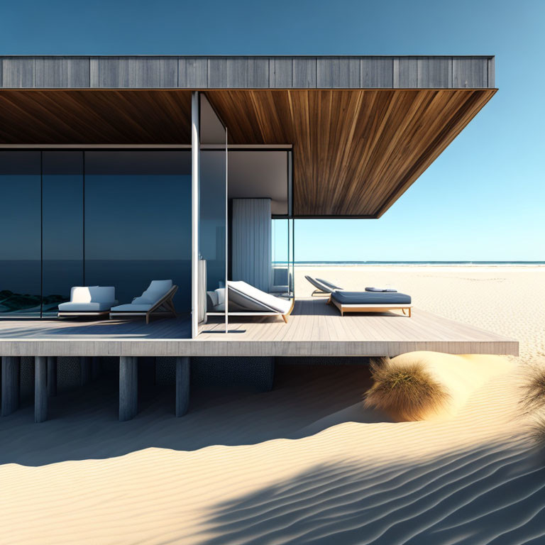 Minimalist Beach House