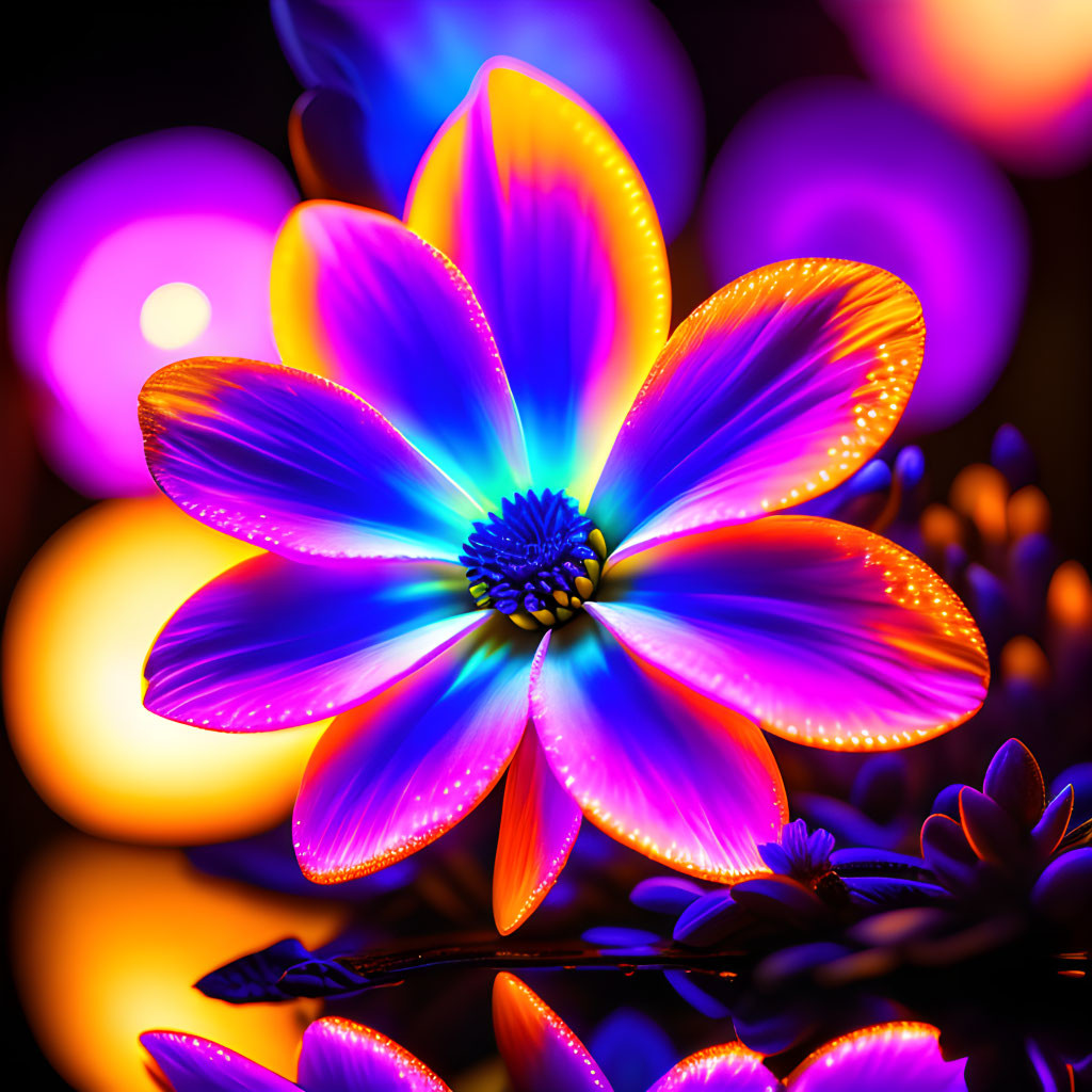 Glowing Flower