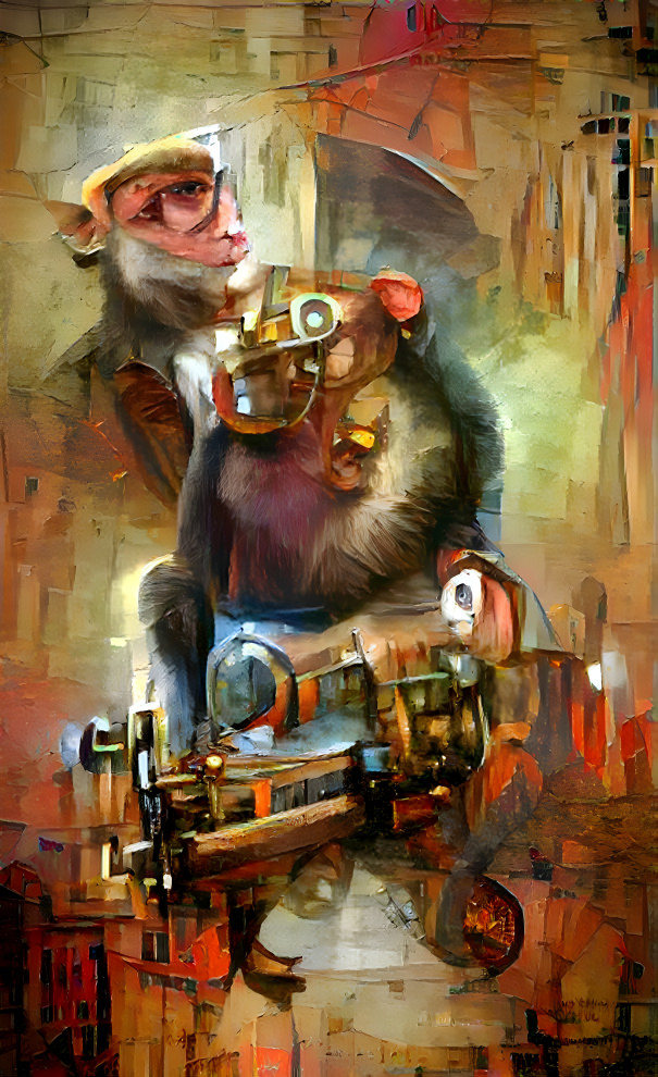Steampunk Monkey