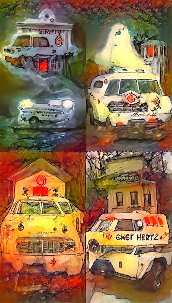 Ghost Busters Cars