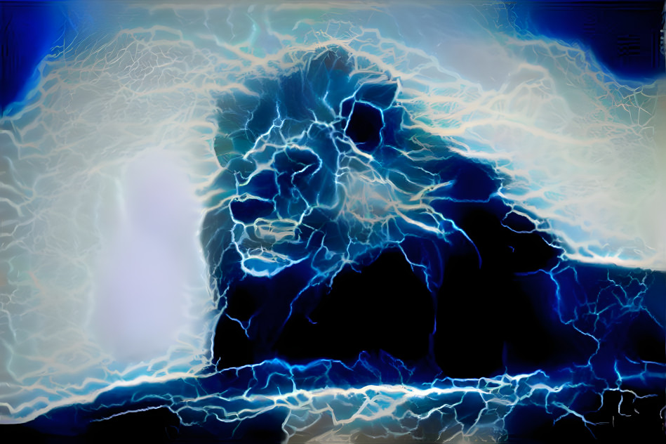 lightning lion
