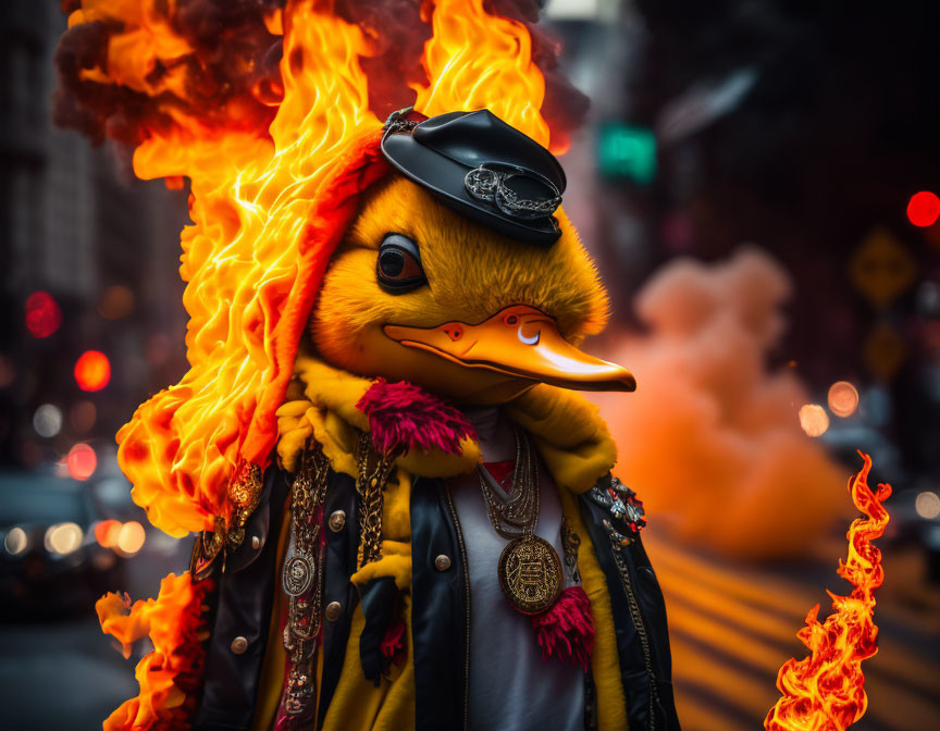 Burning Duck Punk