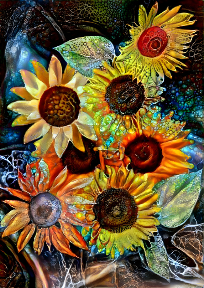 Evening sunflower
