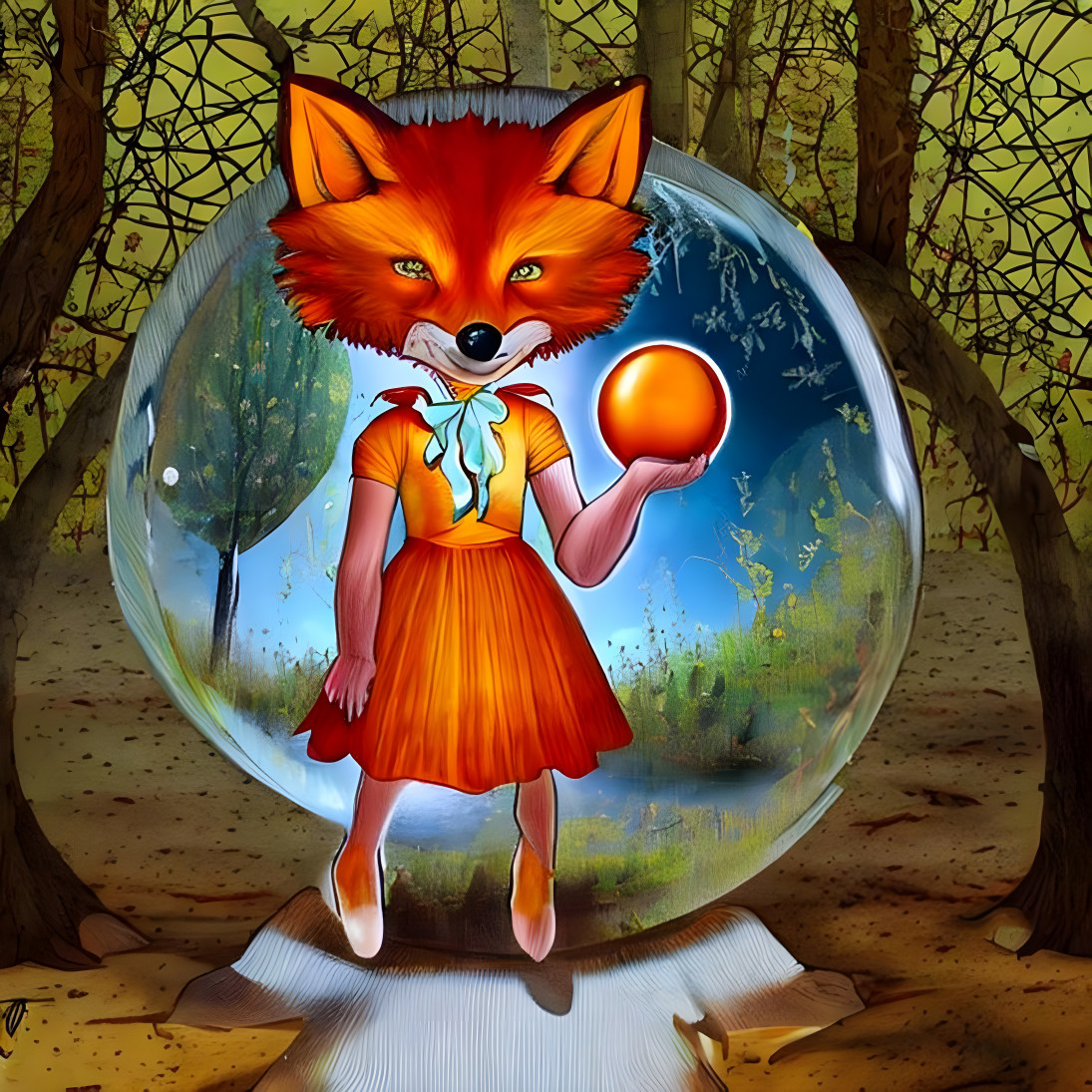 My Dream 2: Lovely fox Maiden.   