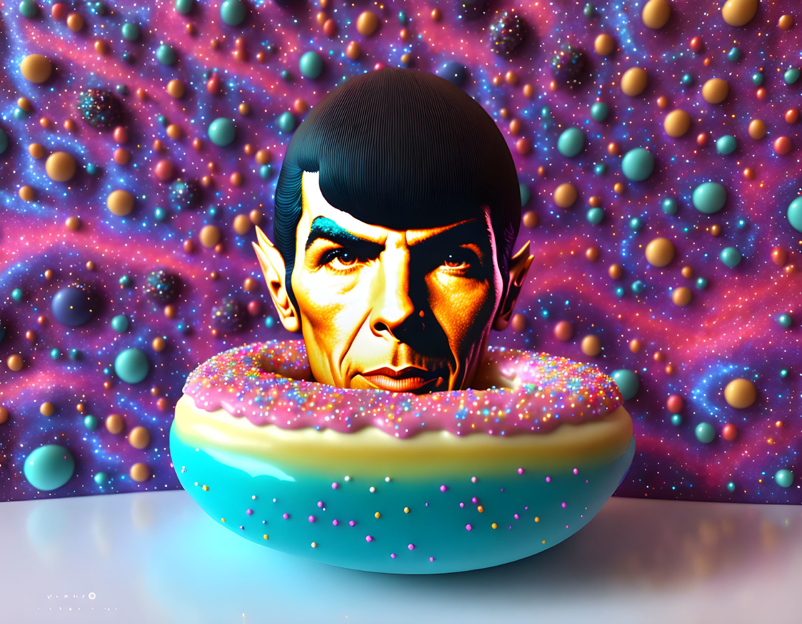 Spock has entered the enterprise. 