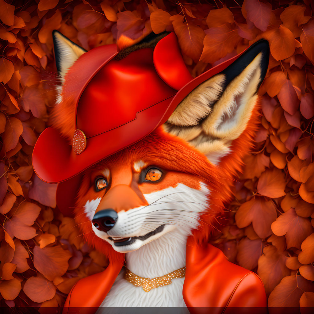 Fall fox.  
