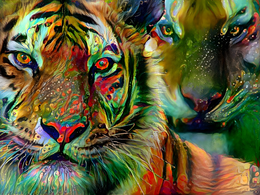 Deep style tiger