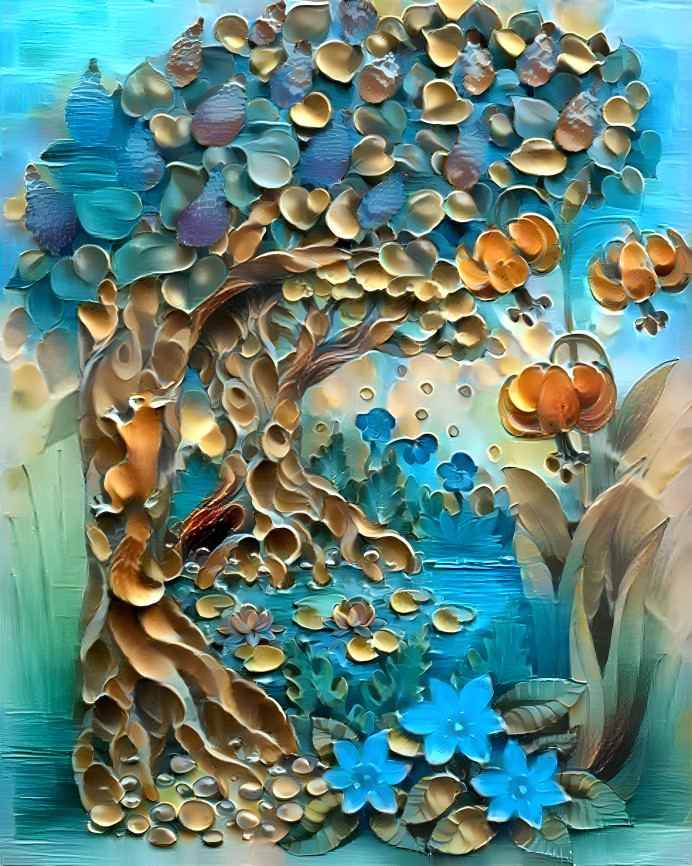 3d tree painting 