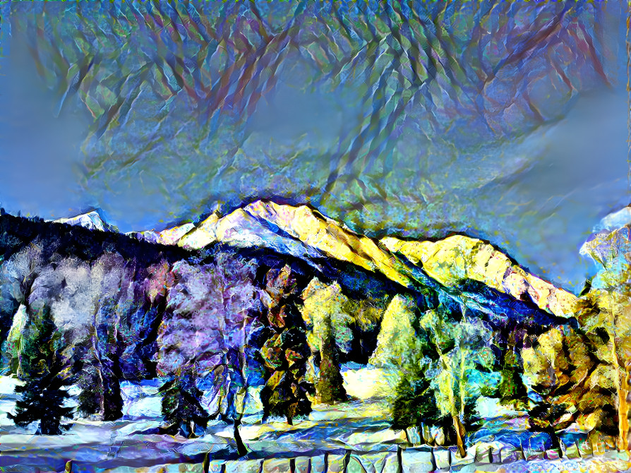 Colored Mountain