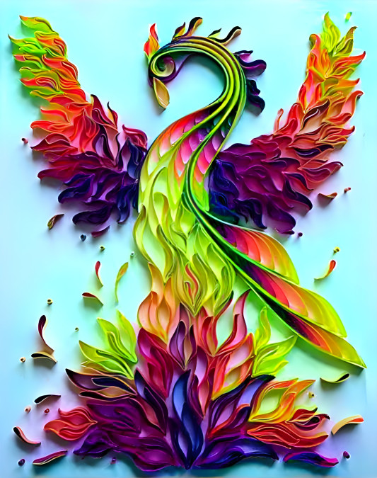 Multicolor Firebird 