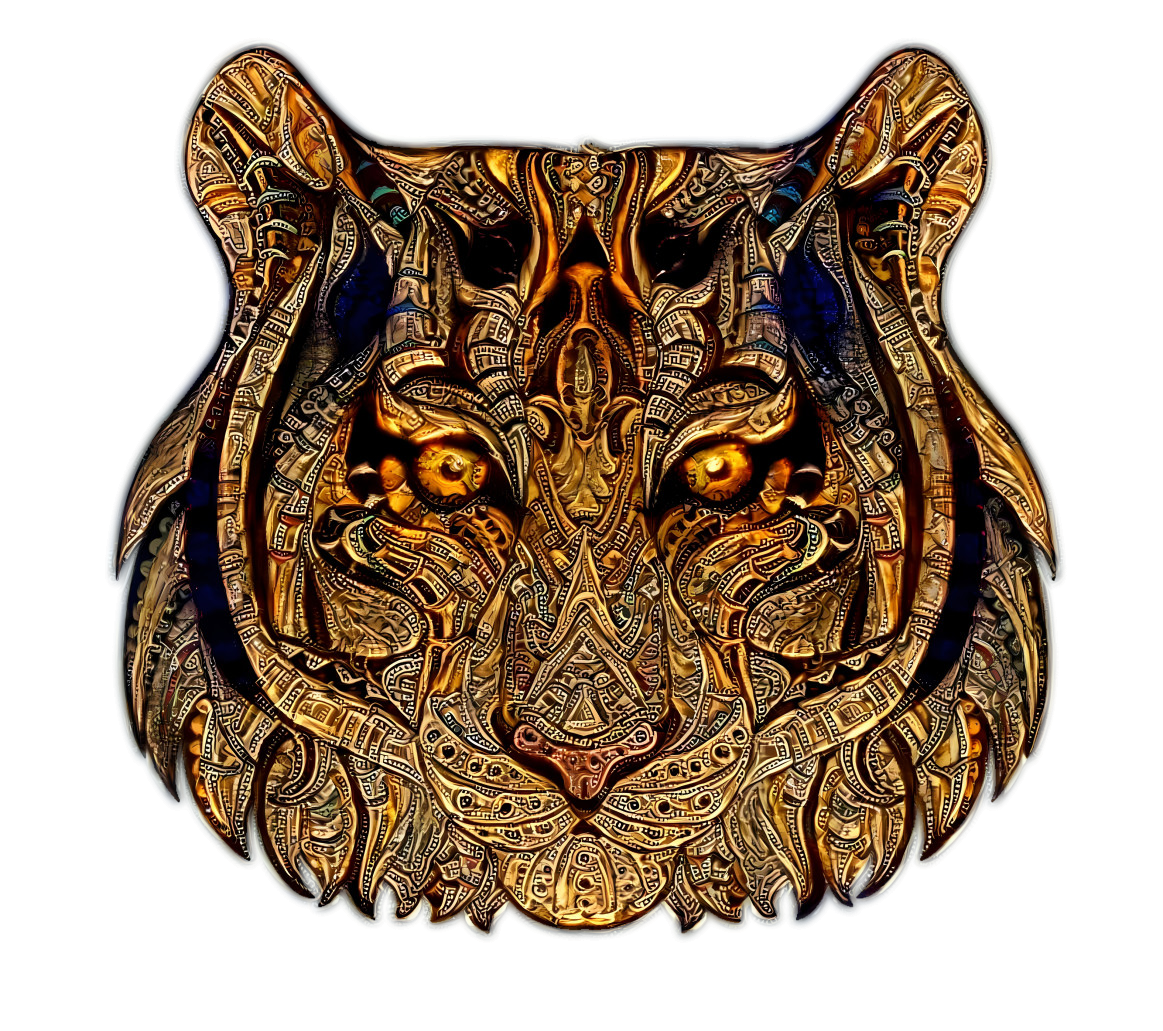 Metallic tiger