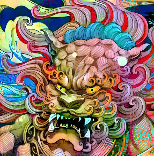 Colorizing the dragon style