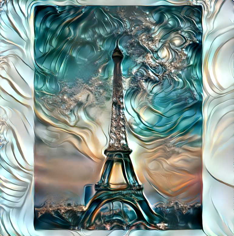The Melting Eiffel Tower