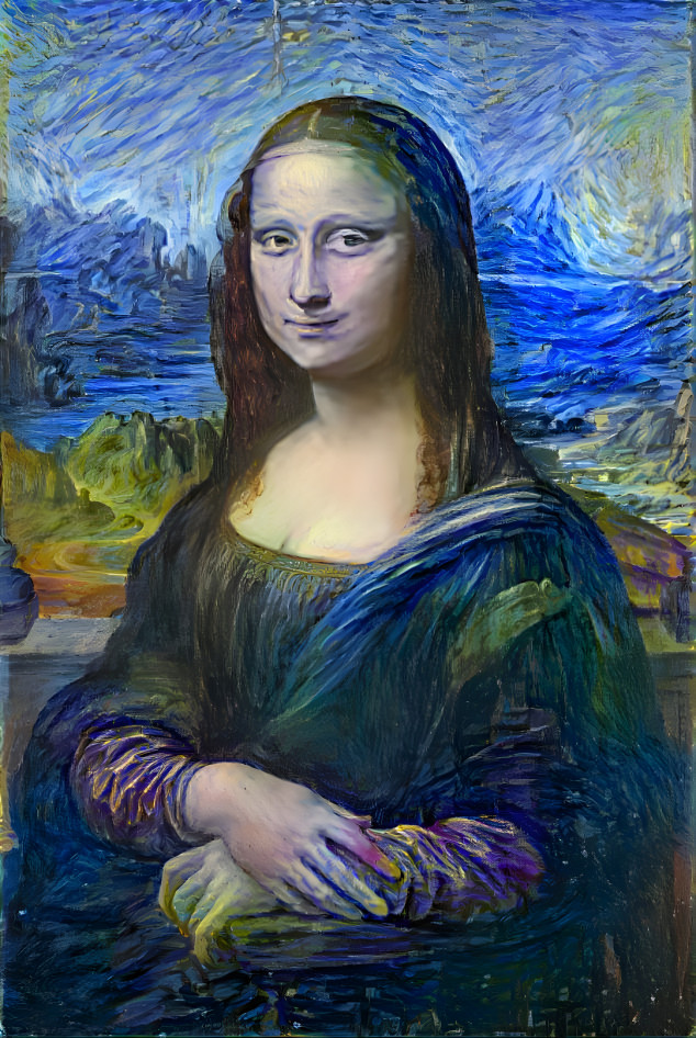 Mona Lisa mix style 4