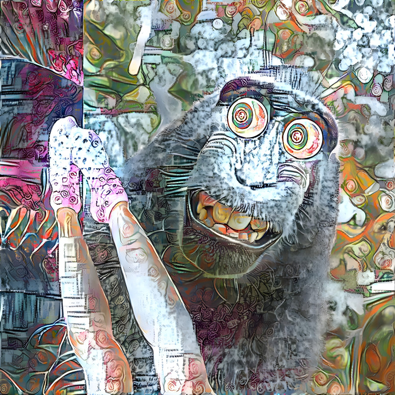 Monkey with Foot Fetish