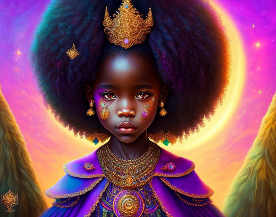 Afro princess