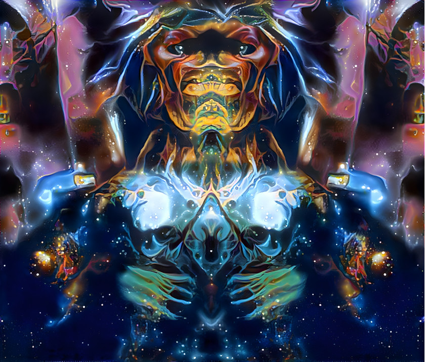 Cosmic Zombie God is angry