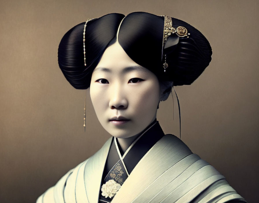 Victorian Japanese Woman 