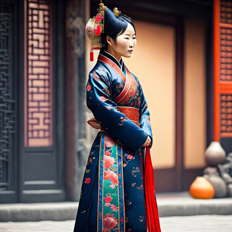 Traditional Chinese Woman 