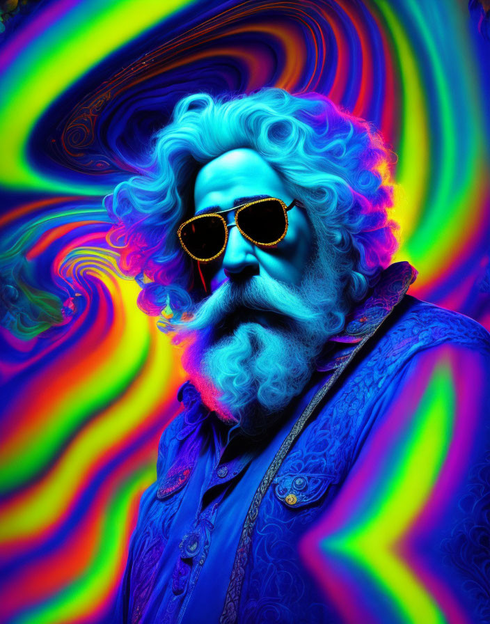 The Psychedelic Ghost of Jerry Garcia 