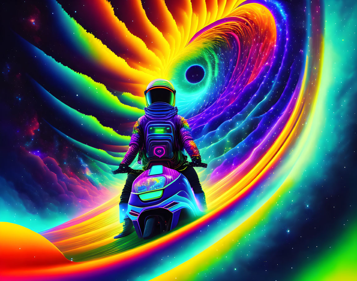 Riding the cosmic waves