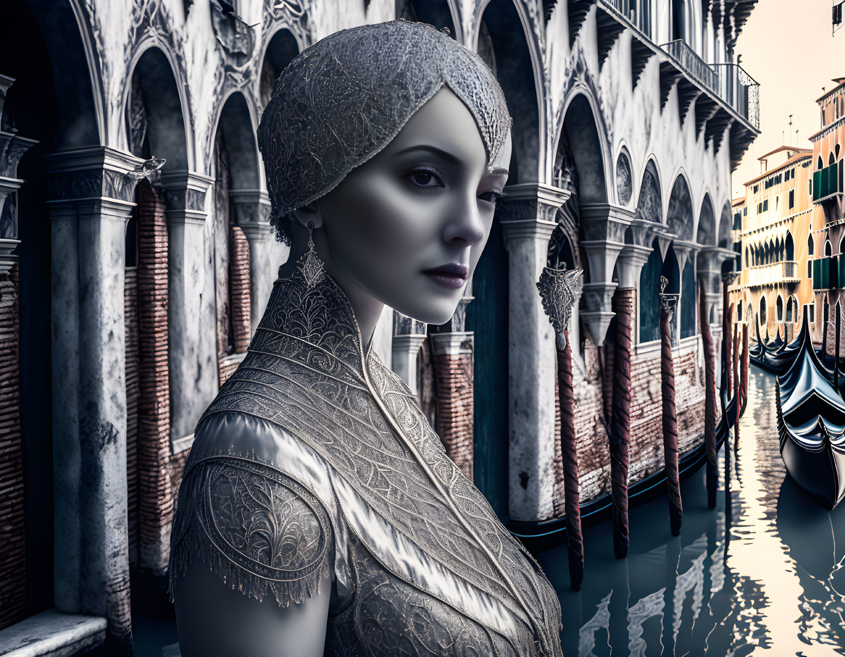Lady of the Venice Canal