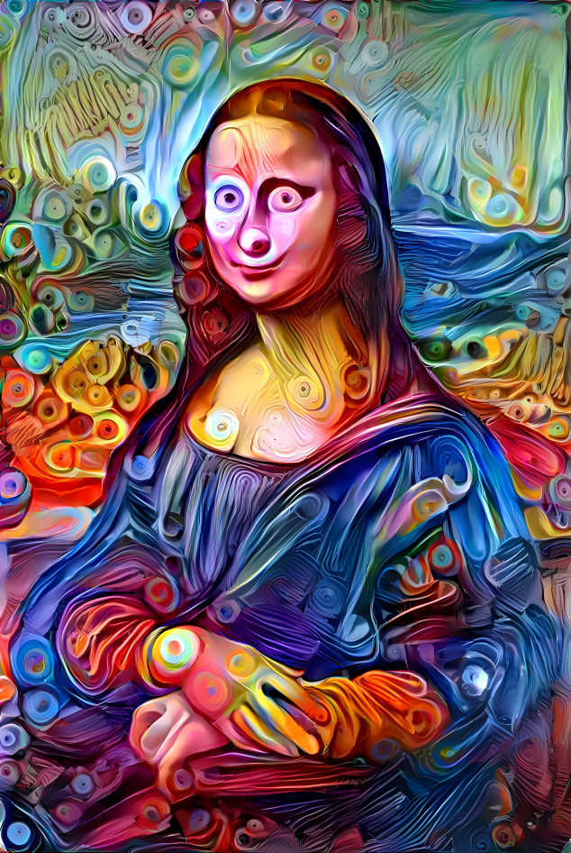Mona Lisa in Wonderland