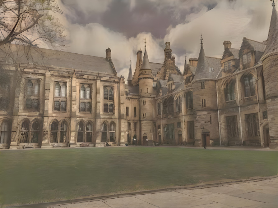 Victorian style University of Glasgow