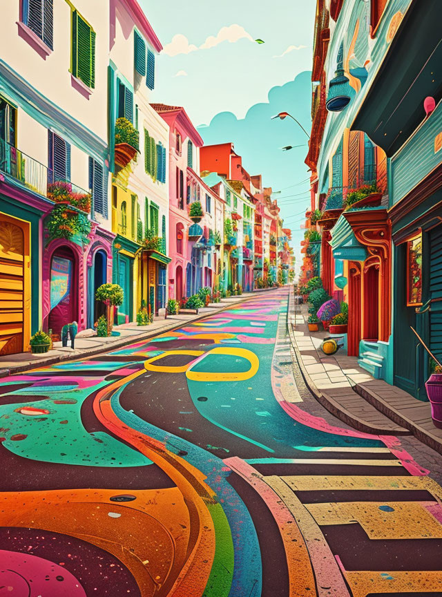 Colourful Town