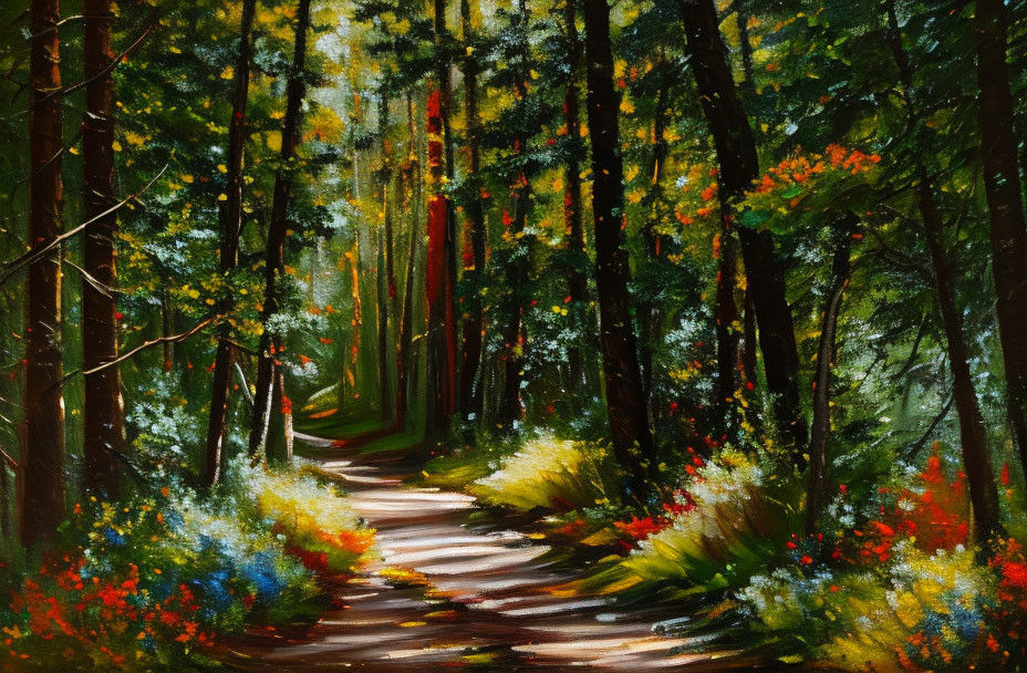 Pathway Through the Forest