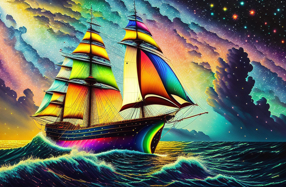 Rainbow Ship