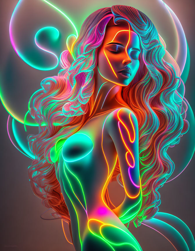 Neon Woman