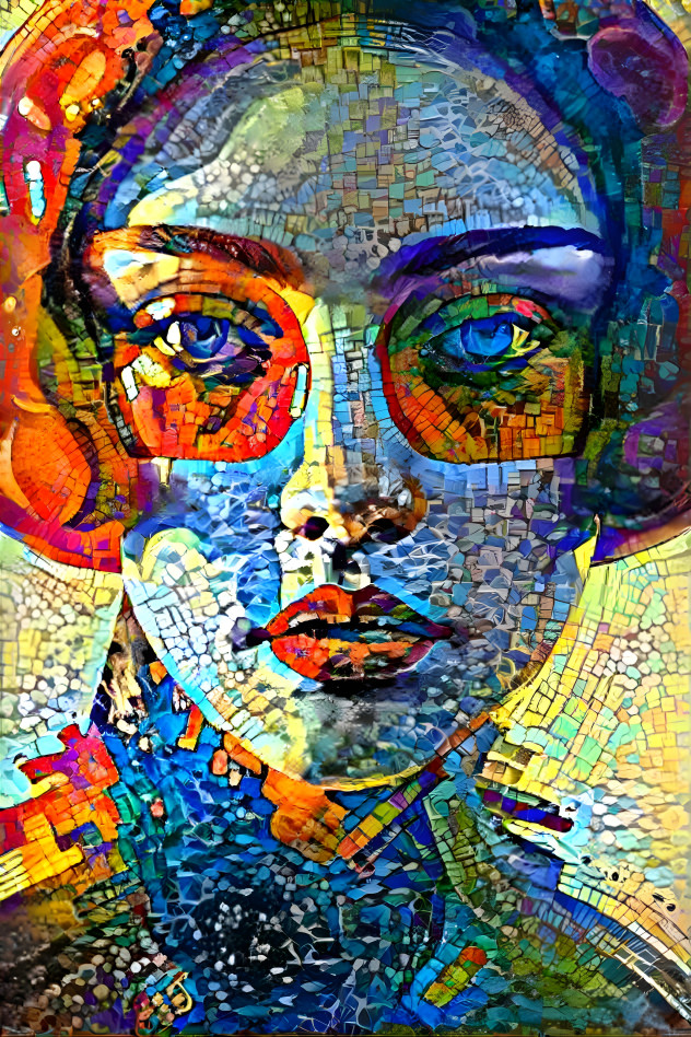 Mosaic Lady