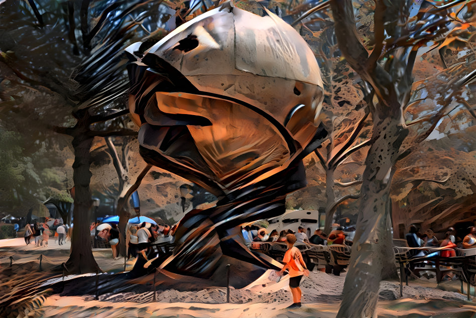 Sphere Statue