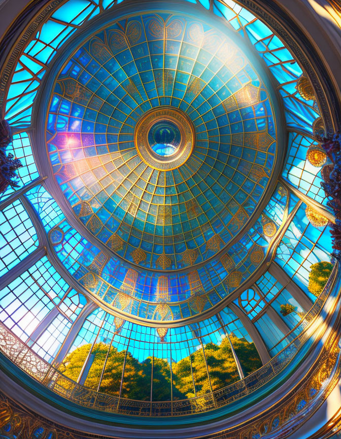 Inside a Glass Dome