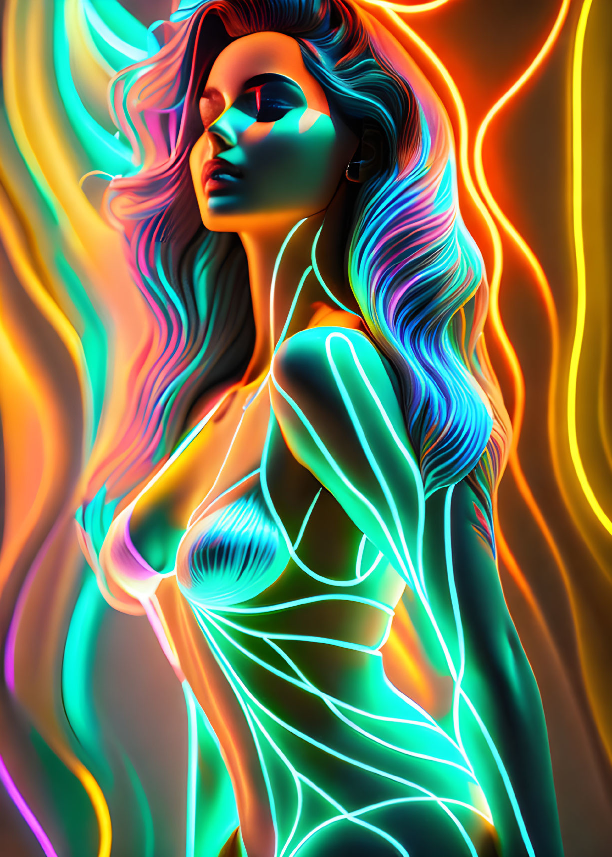 Neon Woman