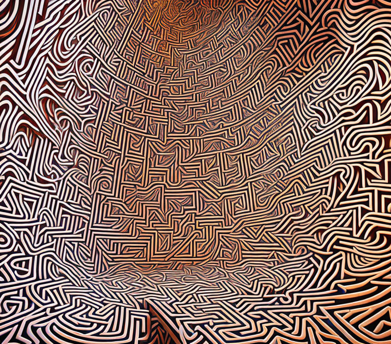 Inside a Maze
