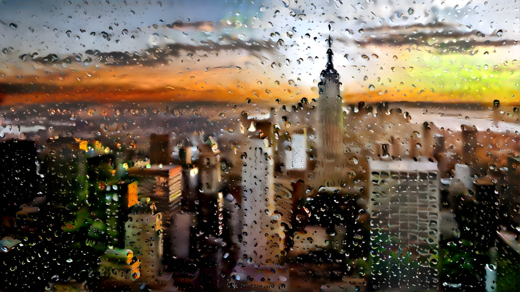 Rainy New York