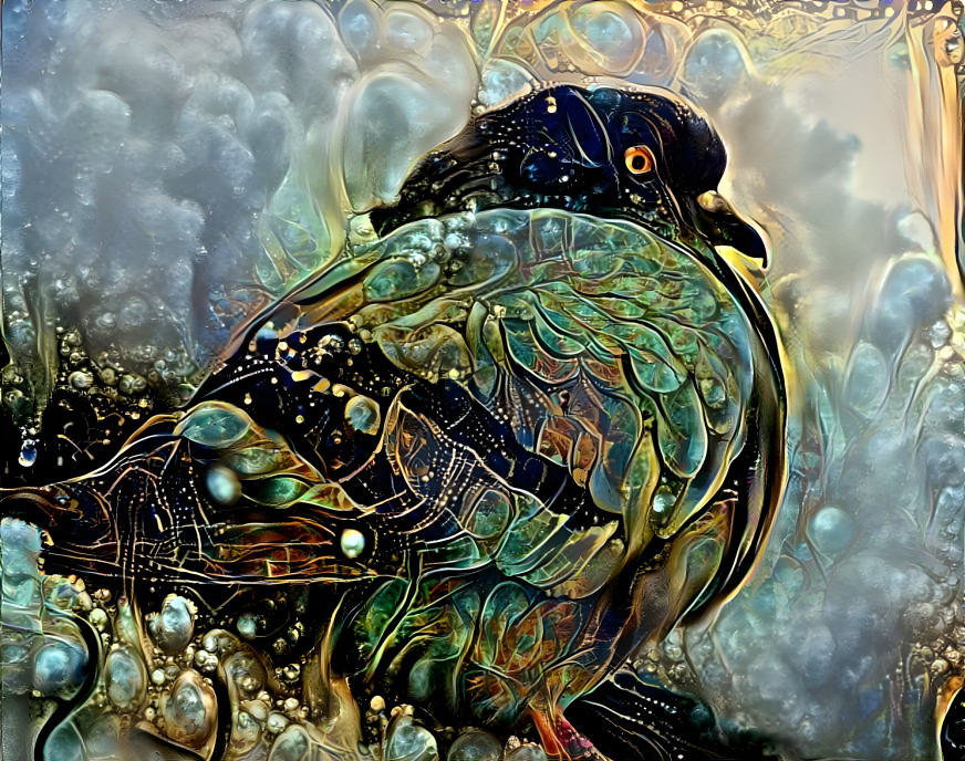 Ornate bird
