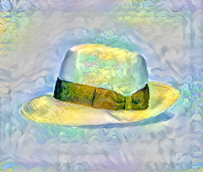abstract hat