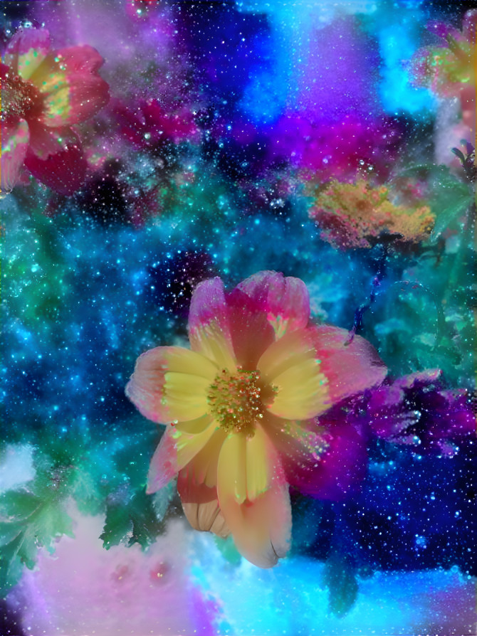 Space flowers 