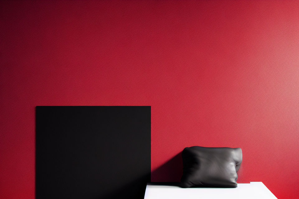 A red wall