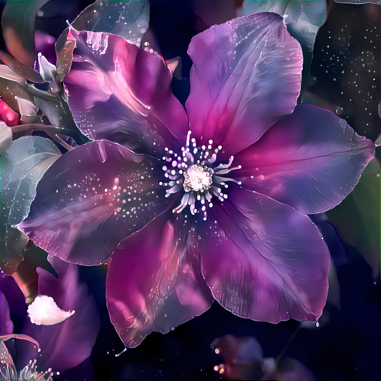 A beautiful purple flower