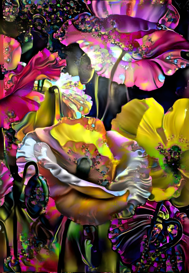 Psychedelic Poppies 