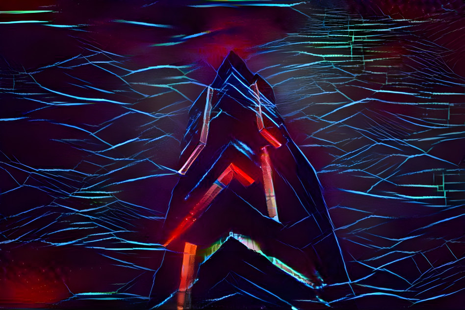 cyberpunk skyscraper