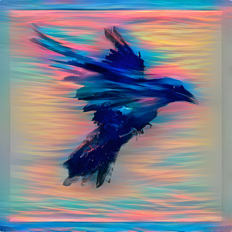Pastel Raven