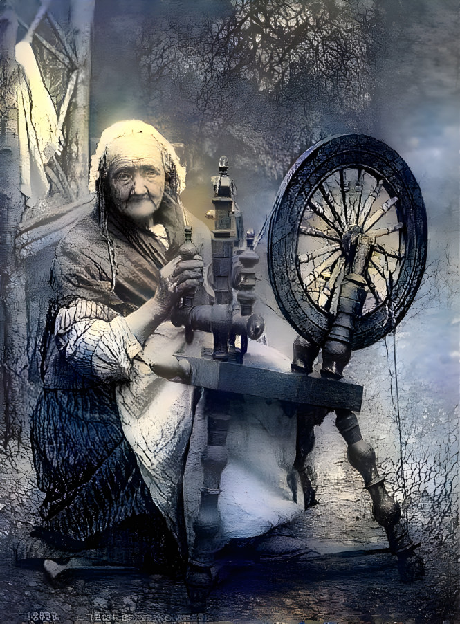 The Old Irish Weaver