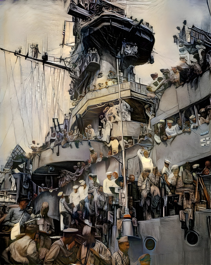 USS Missouri- Japan Surrender 1945